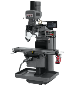 Jet JTM-1050EVS2/230 Mill With Newall DP700 DRO With X-Axis Powerfeed and Air Powered Drawbar 690635
