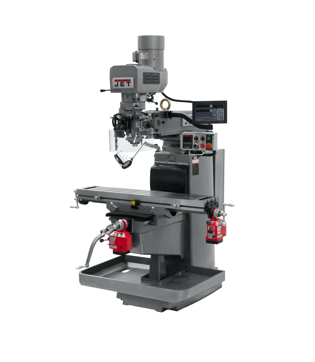 690636_main.png Jet JTM-1050EVS2/230 Mill With Newall DP700 DRO With X and Y-Axis Powerfeeds 690636 - Image 1