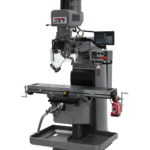 Jet JTM-1050EVS2/230 Mill With 3-Axis Newall DP700 DRO (Knee) With X-Axis Powerfeed and Air Powered Draw Bar 690640