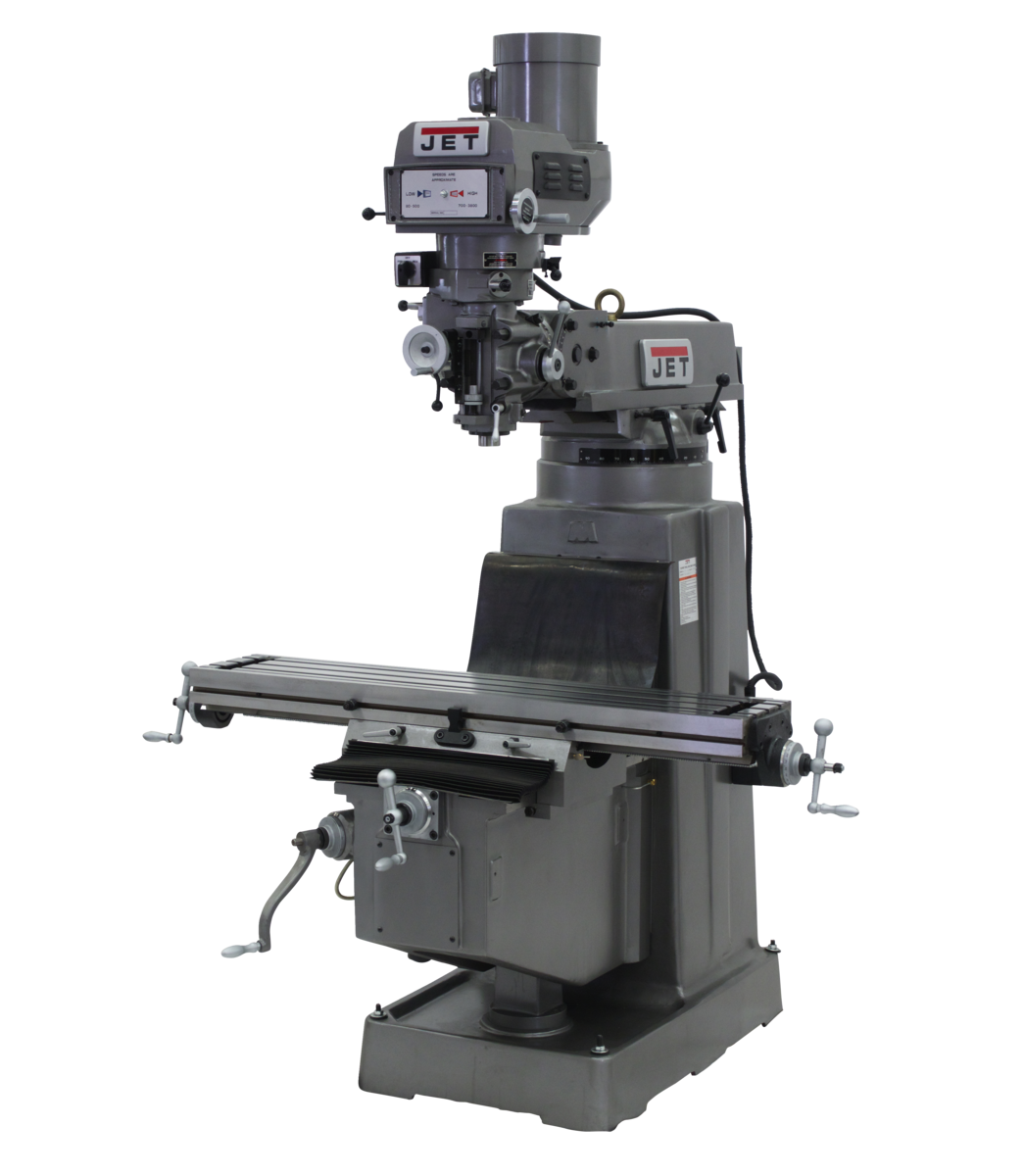 690930_main.png Jet JTM-1050 Mill With 2-Axis ACU-RITE G-2 MILLPWR CNC 690930 - Image 1