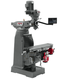 Jet JTM-1 Mill With 3-Axis Newall DP700 DRO (Quill) With X and Y-Axis Powerfeeds 691192 - Image 2