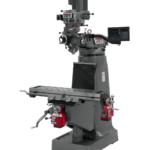 Jet JTM-1 Mill With 3-Axis Newall DP700 DRO (Quill) With X and Y-Axis Powerfeeds 691192