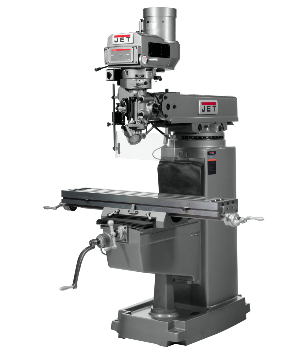 691208_main.png Jet JTM-1050VS2 Mill With 3-Axis Newall DP700 DRO (Quill) With X-Axis Powerfeed 691208 - Image 1
