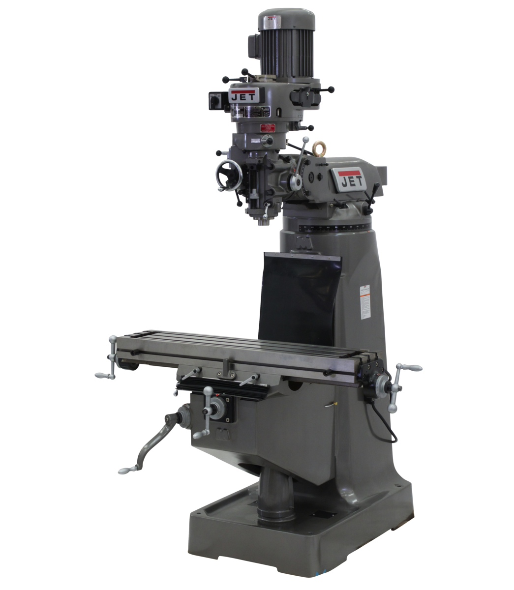 692196_main.png Jet JTM-1 Mill With 3-Axis Newall DP500 DRO (Knee) 692196 - Image 1