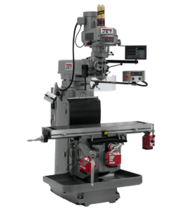 Jet JTM-1254RVS with NEWALL DP700 DRO X, Y & Z Powerfeeds & Air Power Drawbar 698131 - Image 2