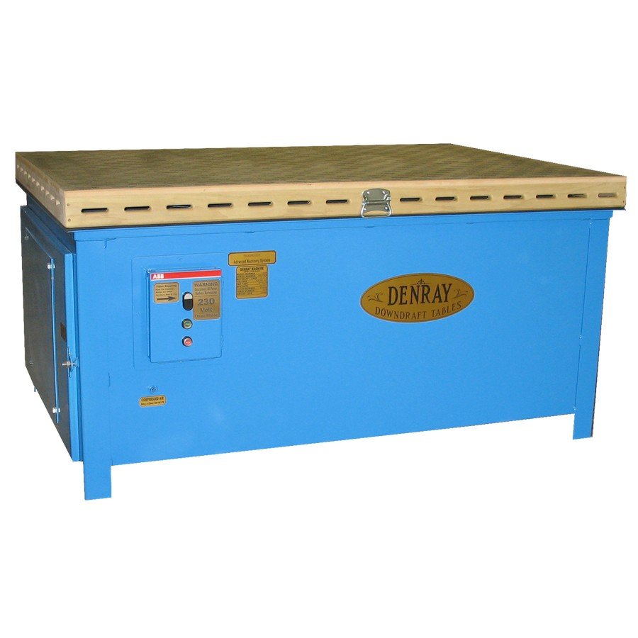 7200b-front-left-view-png_orig Denray Series 7200B Down Draft Sanding Table with Push-Button Cleaning 48" x 72" 220V Three-Phase - Image 1