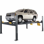 BendPak HDS-14LSXE Limo Extended 4 Post Car Alignment Lift 14,000 lb. - New Gray