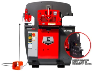 Edwards 55 Ton Ironworker 1 Phase, 230 Volt, PowerLink, 10" Brake 55231522 - Image 2