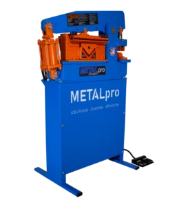 MetalPro 50 Ton 110V Single Phase Foot Switch Controlled Ironworker MP5000FS