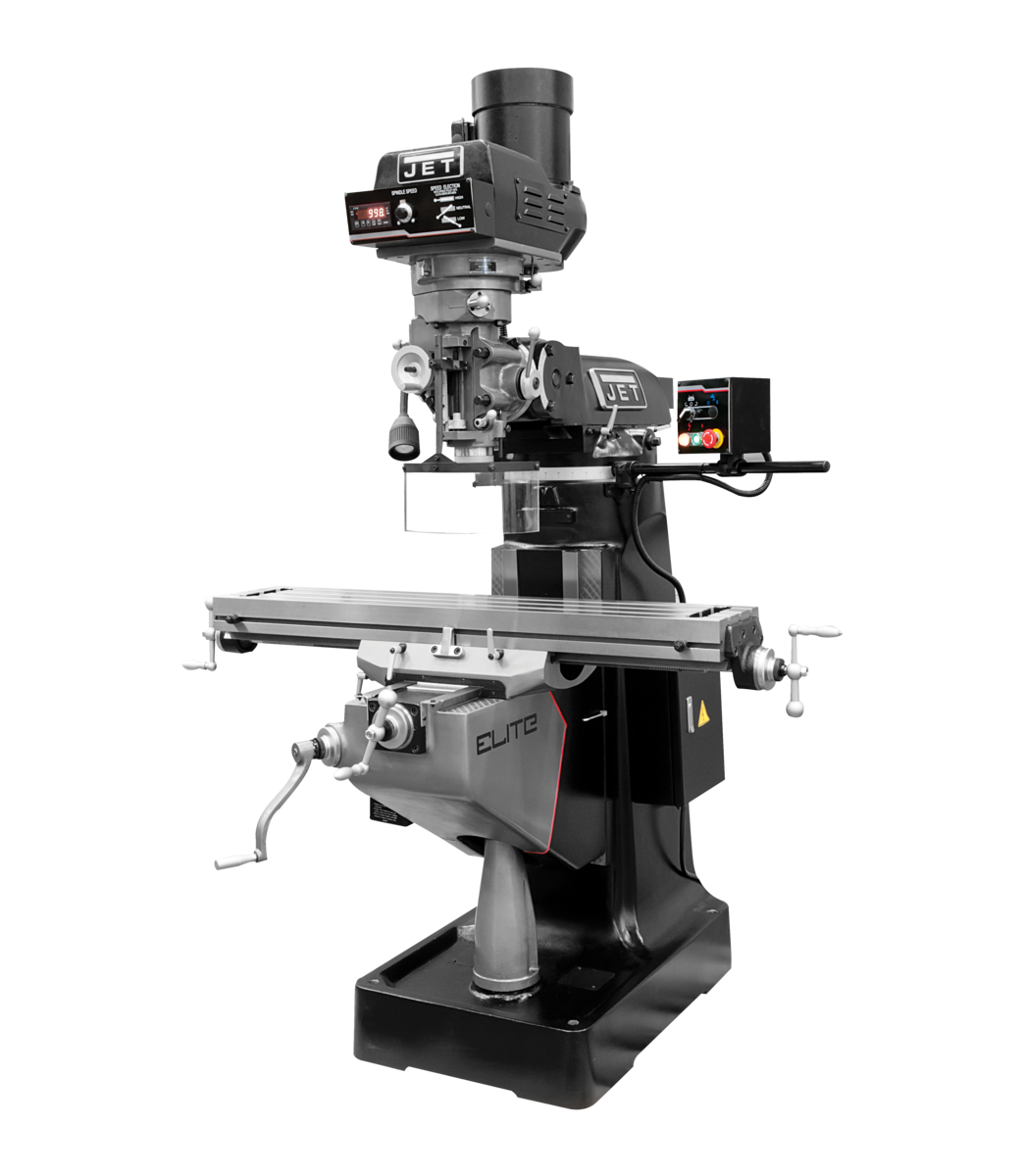894344_main.png Jet EVS-949 Mill with 3-Axis ACU-RITE 303 (Knee) DRO 894344 - Image 1