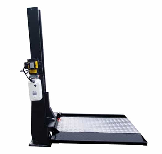 8d641490-1f1d-489b-911b-3cf786f17983_AL-SC-2K-2__63630.1759536945.jpg Auto Lift SC-2K 2,000 lb. Single Column Turf Lift - New Black - Image 1