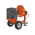 9 Cu Ft Cement Mixer | Brave | Steel Drum | Honda Gas | Towable - Image 4