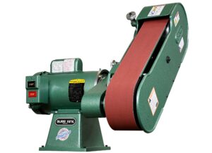 Burr King 4” x 60” Two Wheel 960-400 Fixed Speed 2 HP 220V Single Phase Belt Grinder 95030