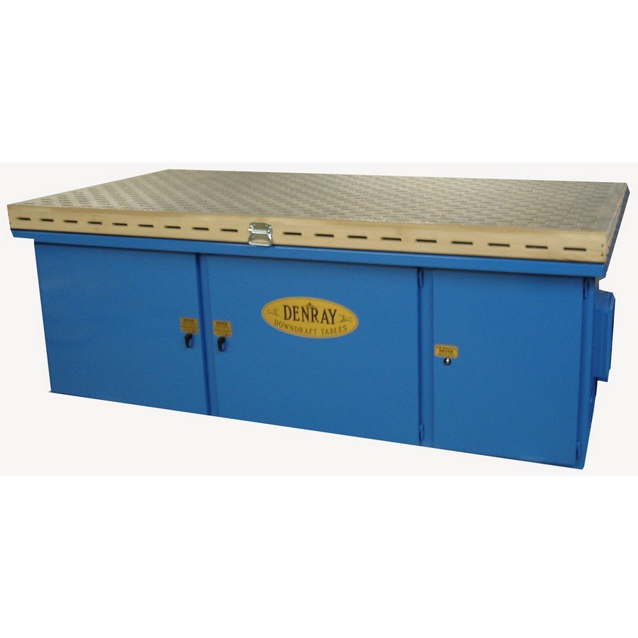 9600b-for-then-and-now_orig Denray 9600B Series Down Draft Sanding Table with Push-Button Cleaning 48" x 96" 220V Single-Phase - Image 1