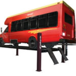 Challenger AR44018AR Medium-Duty 4-Post Alignment Lift Package 18,000 lb - New Black Color