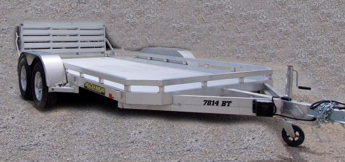 Aluma_7814BT_Tandem_edited Aluma Tandem Utility Trailer #7814BT - Image 1