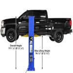 Atlas® Platinum PVL-9BP ALI Certified Base-Plate 2 Post Lift 9,000 lbs - Image 15