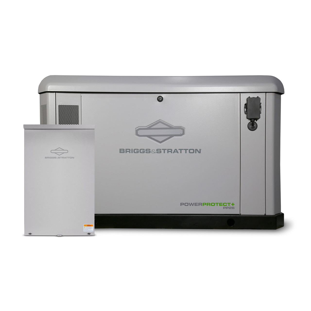 Briggs & Stratton 040816 26kW PowerProtect+ Generator with 200A SE Transfer Switch Briggs & Stratton 040816 26kW PowerProtect+ Generator with 200A SE Transfer Switch
