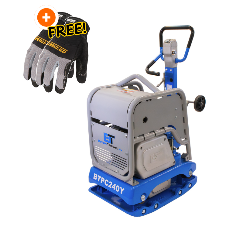BTPC240Y-1-1.png BT Reversible Plate Compactor | 18-in. | Yanmar L70 | 573 lbs. - Image 1