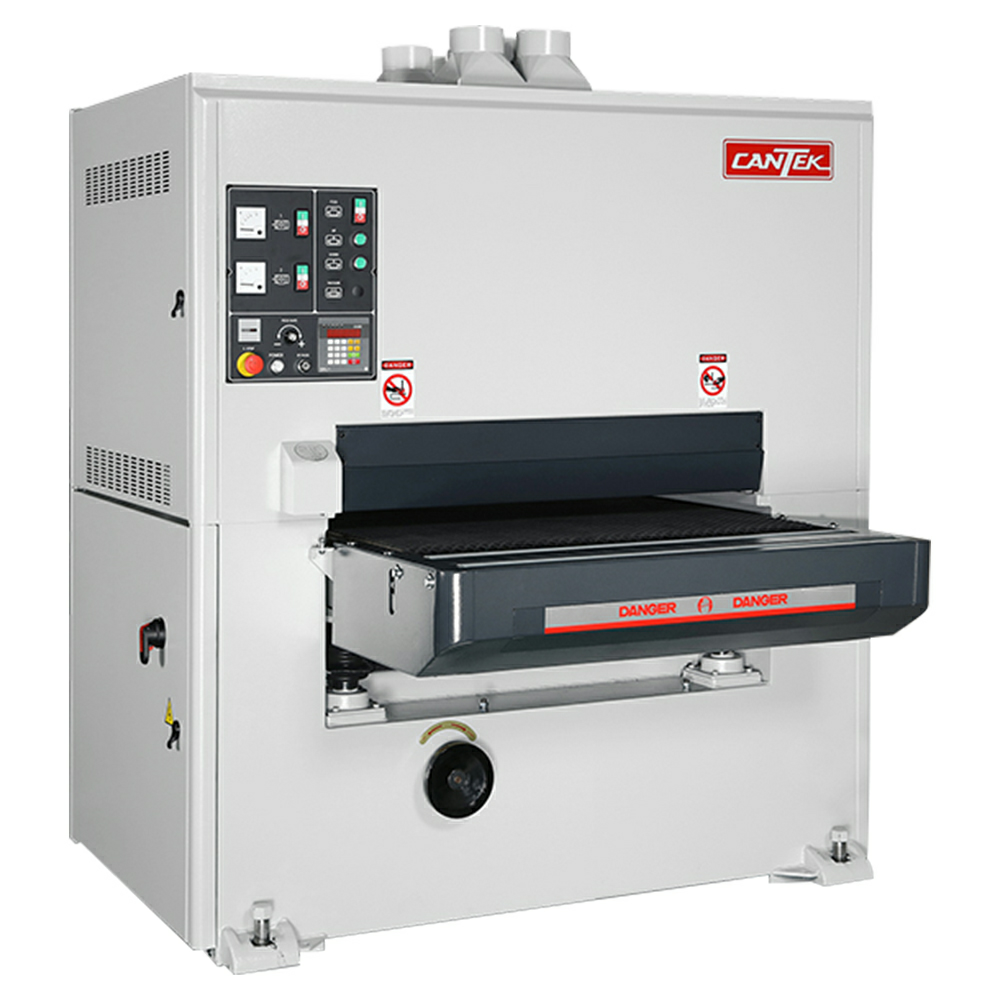 CANSR37DA-SR-3 Cantek SR37 37" x 75" Two Head Wide Belt Sander 3PH 20HP/15HP - Image 1