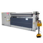 Carell Industrial MRM-S Series 5’ x 3/16” 220V Three Phase 3-Roll Powered Initial Pinch Plate Roll 1550x150 - Image 2