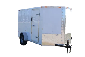 CY208 Cynergy 6x12 Enclosed Trailer SA Basic White - Image 2