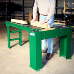 JLT Clamp Roller Spreader - Electric Driven 13" Wide Felt Glue Roller - Image 2
