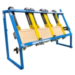 JLT Clamp Triple Door #717C Door Clamp - 38" X 96" Capacity and (2) Center Squaring Bar