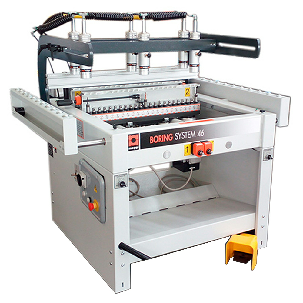 MAG-SYSTEM46_1 Maggi System 46 Spindle Double Head Line Boring Machine 3Ph - Image 1