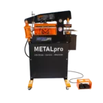 MetalPro 50 Ton 110V Single Phase Ironworker with Xtreme Production Package MP5000XP