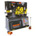 Marvel Amada Three Phase Spartan Series 60 Ton Heavy Duty Dual Cylinder Ironworker MSIW60D