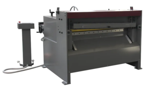 GMC Machinery 48” x 16Ga 220V Single Phase Gang Type Metal Powered Slitter with Programmable Cut to Length PS-4816GT - Image 2