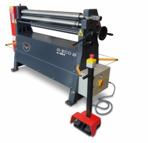 Revolution Machine Tools 2HP Motorized Initial Pinch Three Plate Roll R-ECO-B 4-354 - Image 3