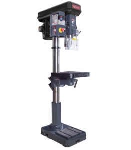 Dake Model SB-250V 110V Single Phase 1” Drill Capacity Auto-Feed Variable Speed Floor Model Drill Press 977701V - Image 4