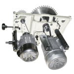Minimax Single-Phase 4.8Hp (x3) 8.5 Combination machine 12′ main blade w/16″ Tersa cutterblock w/mortiser, 1.25″ interchangeable tilting spindle, DADO, wheels for movement - Image 2