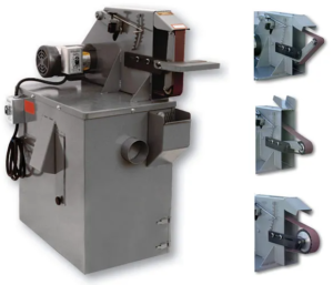 Kalamazoo Industries 1HP 230V Single Phase 2” x 72” Industrial Belt Grinder with Vacuum Base S272V - Image 2