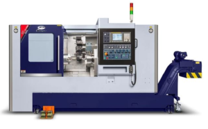 Campro USA Three Phase Live Tool CNC Lathe Turning Center with 10” Chuck and 8” Sub-Spindle NT-2510SM