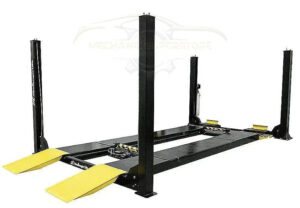 Challenger 4115XFX Ex-Length Closed Front Flat Deck ALI 4 Post Lift 15,000 lb - Image 2