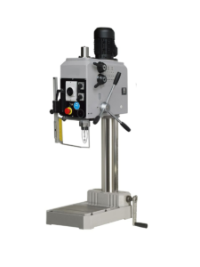 Clausing Erlo Belt-Drive 230V Three Phase 19.7” GH Manual-Feed 1/1.5HP Bench Drill Press with Auto Reverse Tapping TS25RS - Image 2