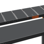 TigerStop TABR22 Steel Roller Material Handling Table 24' L x 14.44" W