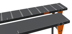 TigerStop TABR24 Steel Roller Material Handling Table 26' L x 14.44" W