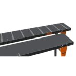 TigerStop TABNR20 Solid Material Handling Table 22' L x 14.44" W