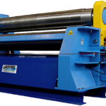 Carell Industrial Parmigiani 480V Three Phase 8’ x 5/8” VBH 2600/16 Hydrotronic 4-Roll Double-Pinch Plate Bending Roll VBH-8/290