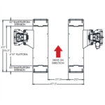 Challenger CL10A-XP9-DPC-QC Series ALI Quick Cycle 9K 2 Post Lift w/Dual Pendant Power Controls & Increases Rise/Descent Speed - Image 6