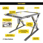 BendPak Autostacker™ A6W Ex-Wide Scissors Parking Lift Platform 6,000 lb w/Power Unit Console - Image 13
