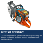 Husqvarna K1270 Disc Cutter 16″ – Gas - Image 9