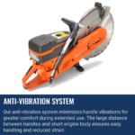 Husqvarna K1270 Disc Cutter 16″ – Gas - Image 5