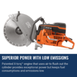 Husqvarna K1270 Disc Cutter 16″ – Gas - Image 2