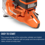 Husqvarna K1270 Rail Power Cutter – Gas - Image 5