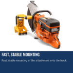Husqvarna K1270 Rail Power Cutter – Gas - Image 2